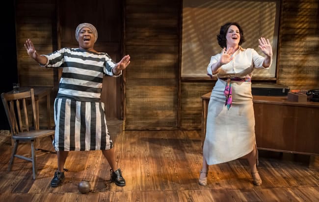 Roz White and Teresa Castracane in Black Pearl Sings! at MetroStage (Photo: Chris Banks)