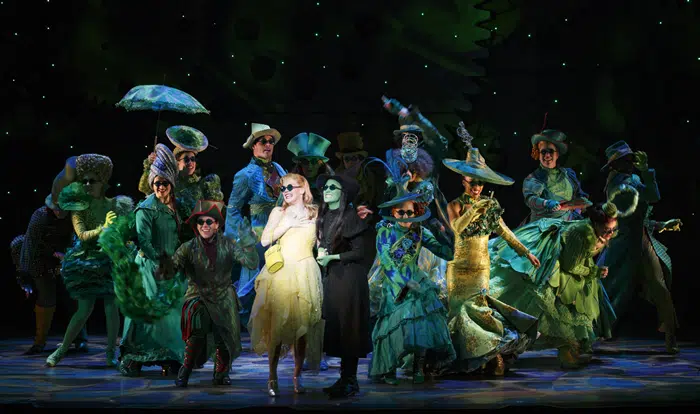The cast of the National Tour of Wicked at The Kennedy Center (Photo: Joan Marcus)